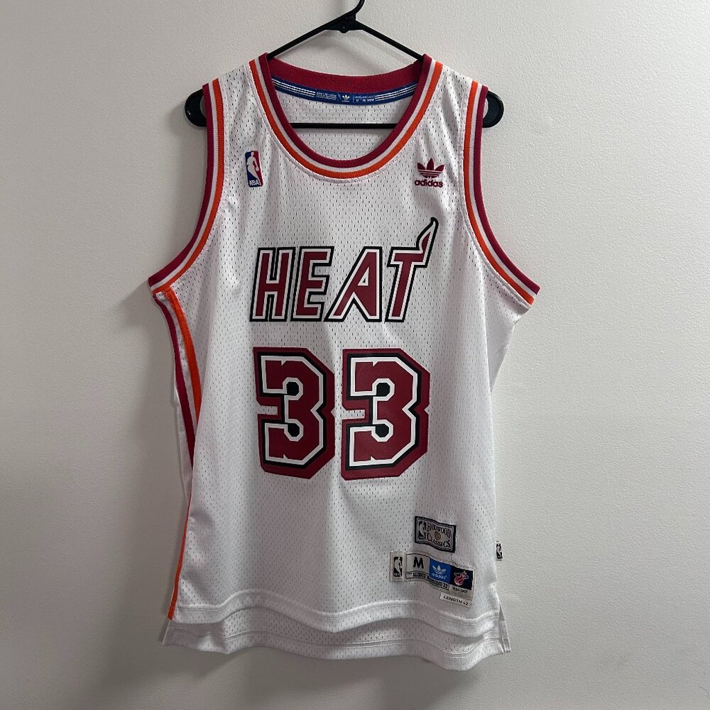 🔥: Adidas • Heat • Alonzo Mourning • Jersey • M
